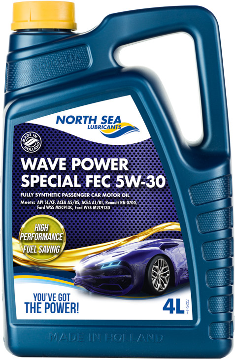 Моторное масло North Sea Wave power special FEC 5W-30 | North Sea Lubricants