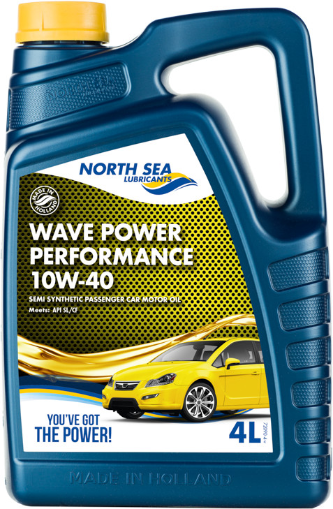 Моторное масло North Sea Wave power performance 10W-40 | North Sea Lubricants