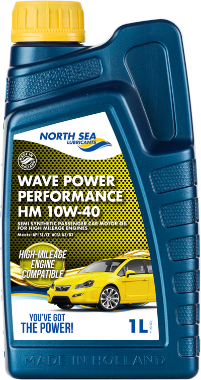 Моторное масло North Sea Wave power performance HM 10W-40 | North Sea Lubricants