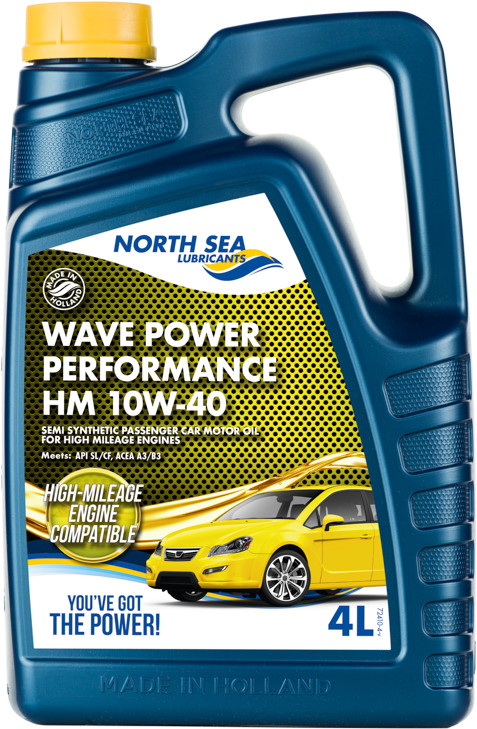 Моторное масло North Sea Wave power performance HM 10W-40 | North Sea Lubricants