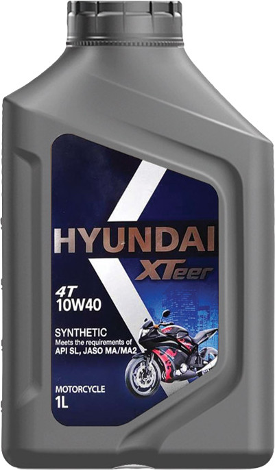 Моторное масло Hyundai XTeer 4T 10W40 | Hyundai XTeer