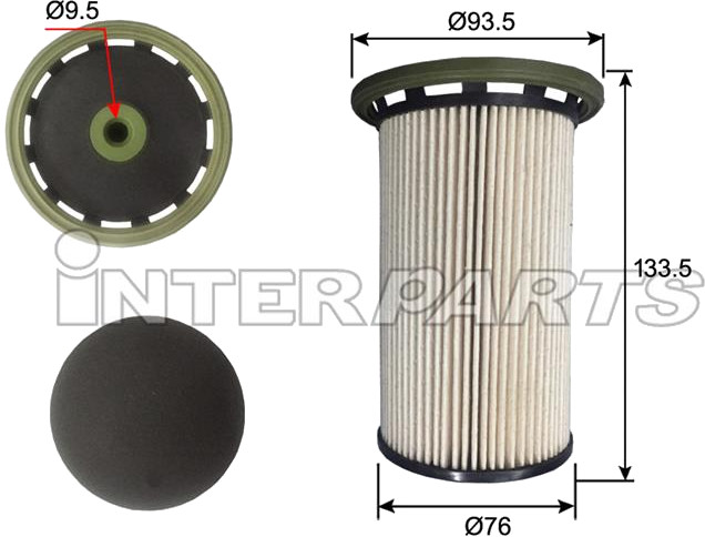 Фильтр топливный IPEF-156 | Interparts