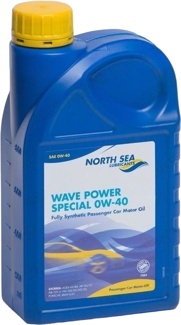 Моторное масло North Sea Wave power special 0W-40 | North Sea Lubricants