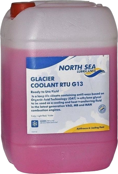 Антифриз North Sea Glacier Coolant RTU G13 | North Sea Lubricants