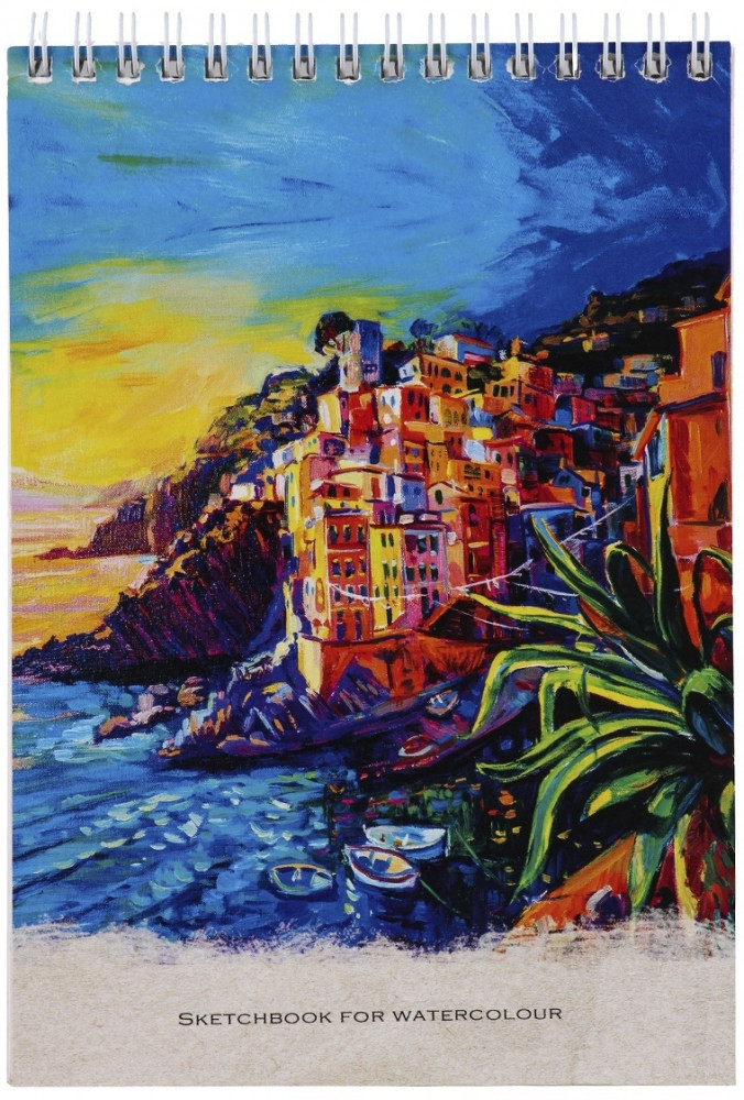 Скетчбук «Город на побережье»