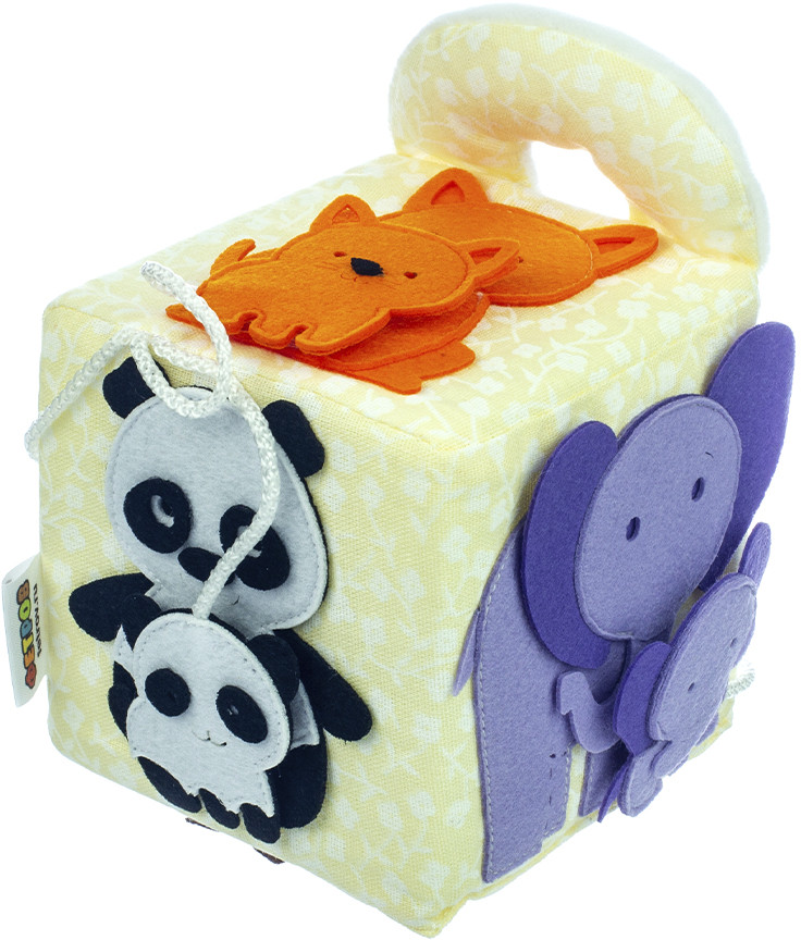 Бизиборд «Чей малыш» | Фетров