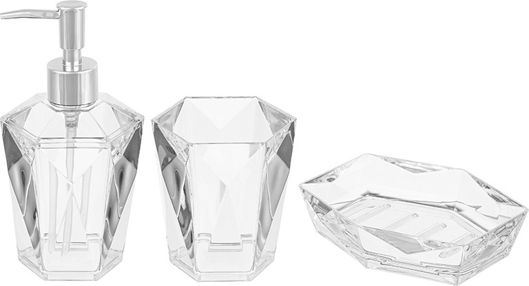 Набор для ванной комнаты «Кристалл» | Кристалл | Lefard