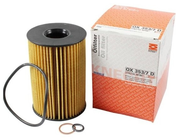 Фильтр масляный Mahle OX 353/7D | Mahle