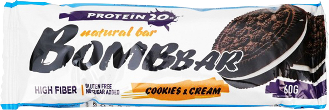 Батончик протеиновый со вкусом «Печенье с кремом» | Bombbar