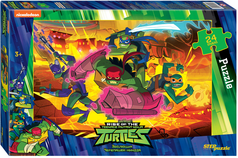 Пазл «Черепашки Ниндзя» | Step Puzzle