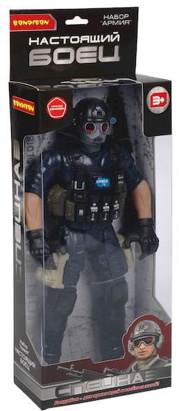 Набор игровой «Настоящий боец» | Армия | Bondibon