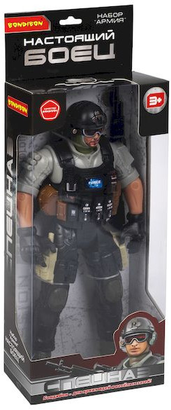 Набор игровой «Настоящий боец» | Армия | Bondibon