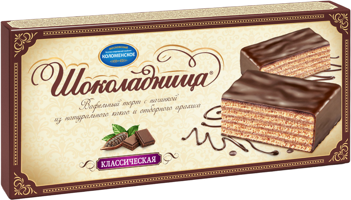 Торт вафельный «Шоколадница классическая» | Коломенский