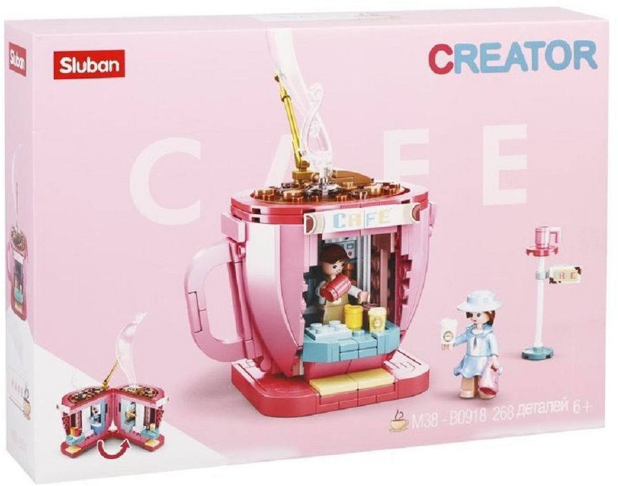 Конструктор «Кофейня» | Мини-кафе | SLUBAN