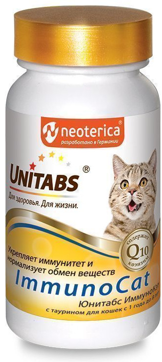 Витамины для кошек «ImmunoCat» | Unitabs