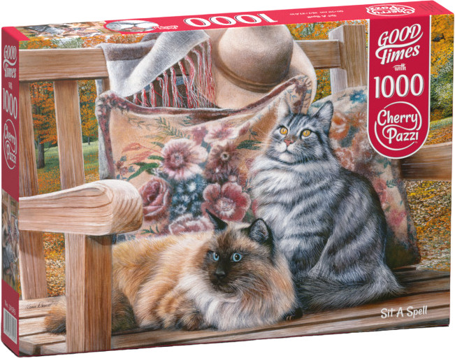 Пазл «Кошачьи посиделки» | Cherry Pazzi