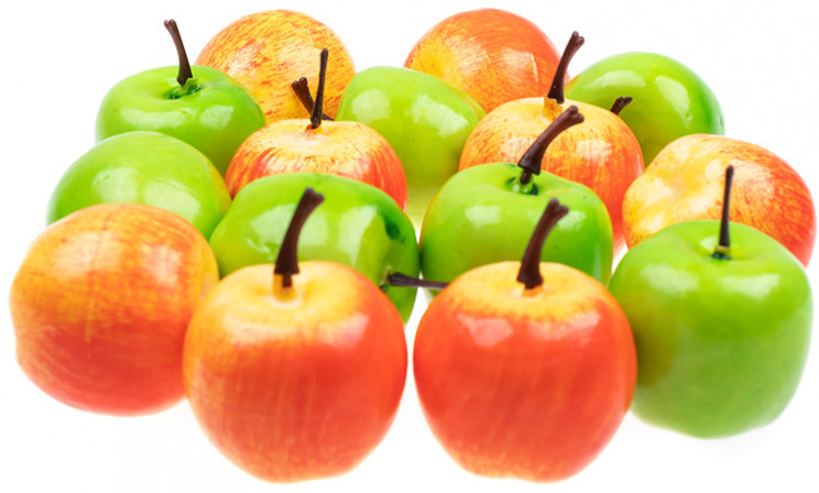 Набор искусственных фруктов «Яблочная корзина» | Белоснежка