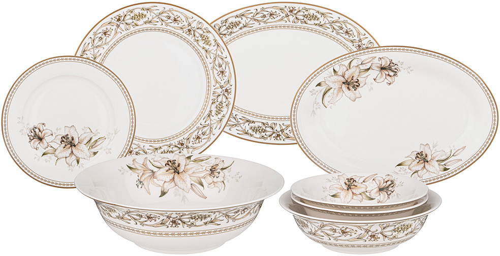 Сервиз столовый «Лилии» | Лилии | Lefard