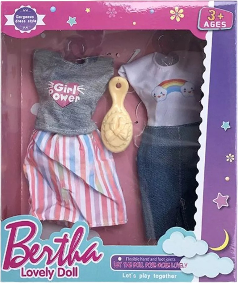 Набор одежды для кукол «Модница» | Наша игрушка