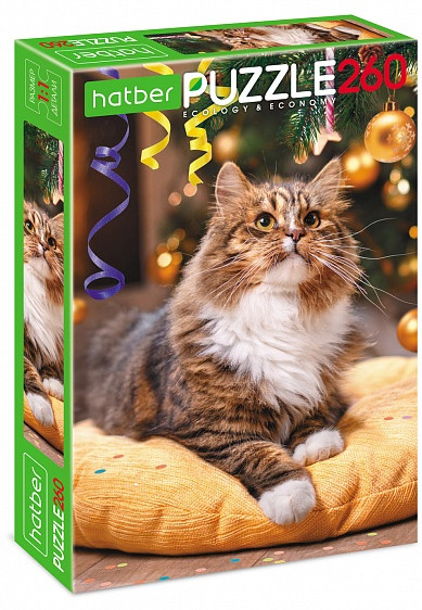 Пазлы «Eco» | Кот Борис | Hatber