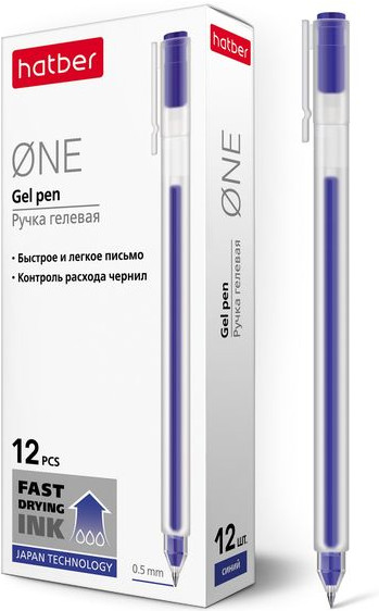 Ручка гелевая «Hatber One» | Hatber