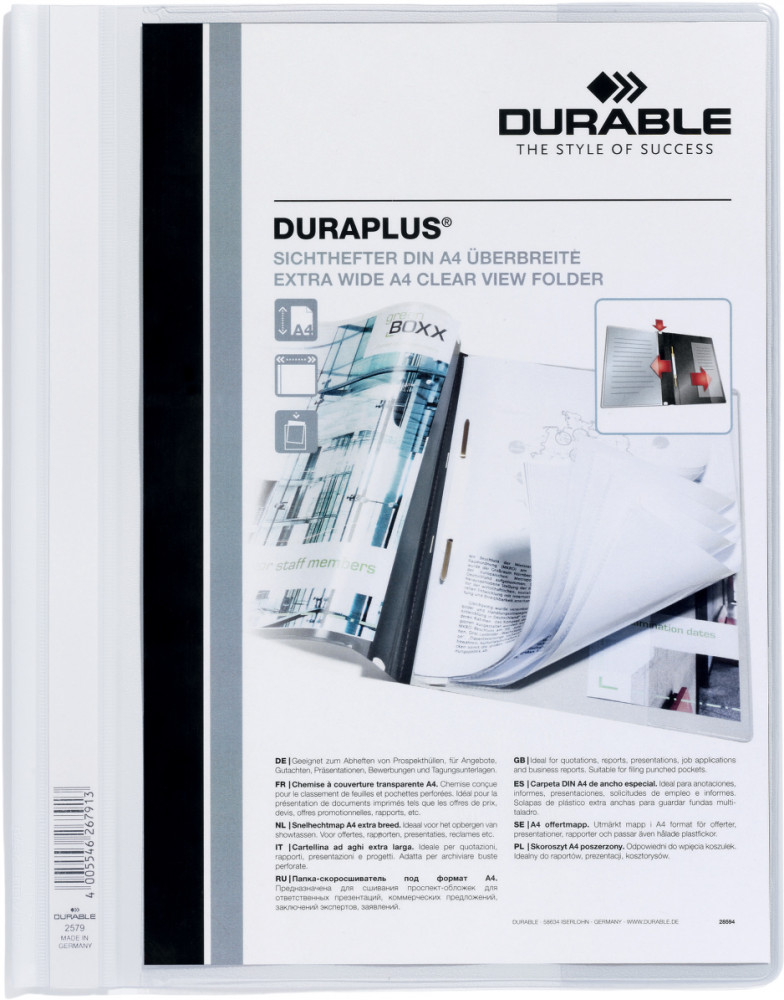 Папка-скоросшиватель «Duraplus» | Durable