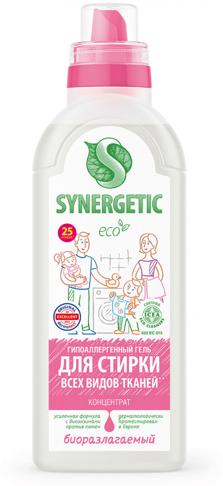 Гель для стирки универсальный | Synergetic