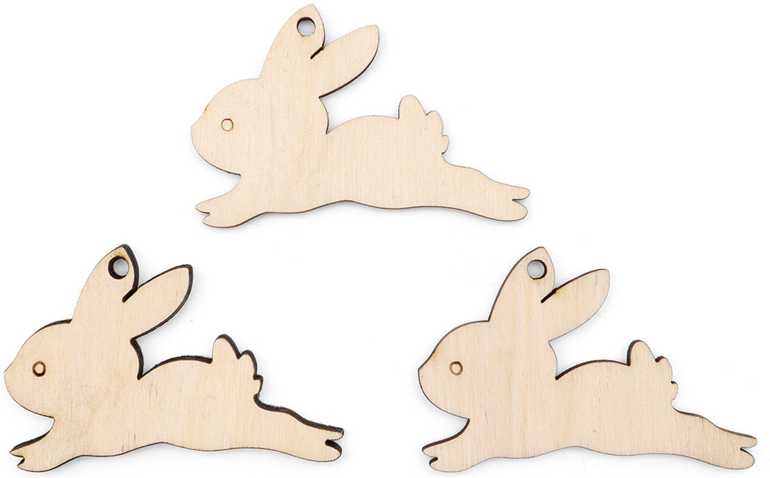Набор заготовок деревянных «Зайчики» | Astra&Craft