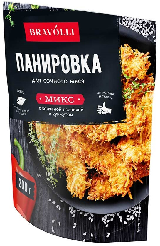 Панировка для сочного мяса с копчёной паприкой и кунжутом | Торговый Дом Ярмарка