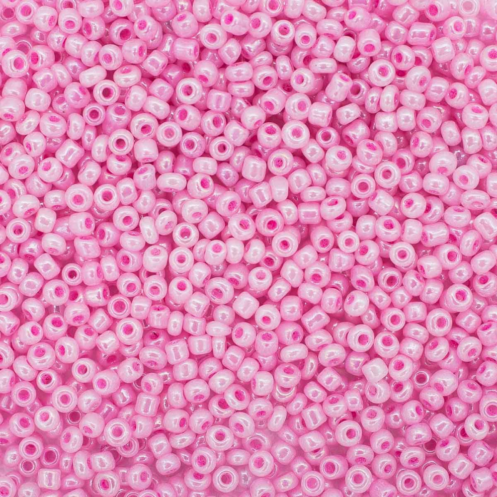 Бисер жемчужный, цвет 145 светло-розовый | Astra&Craft