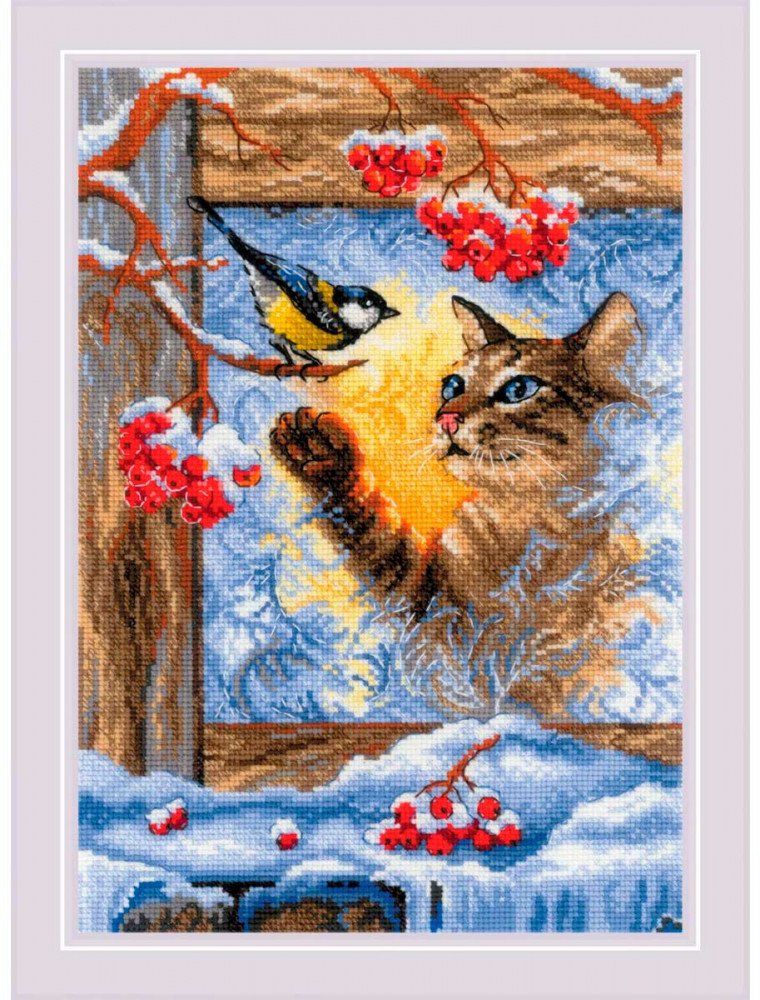 Набор для вышивания «Встреча у окна» | Риолис