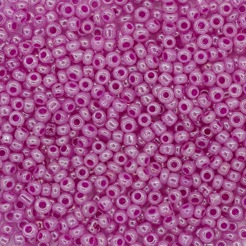 Бисер жемчужный, цвет 155 розовый | Astra&Craft