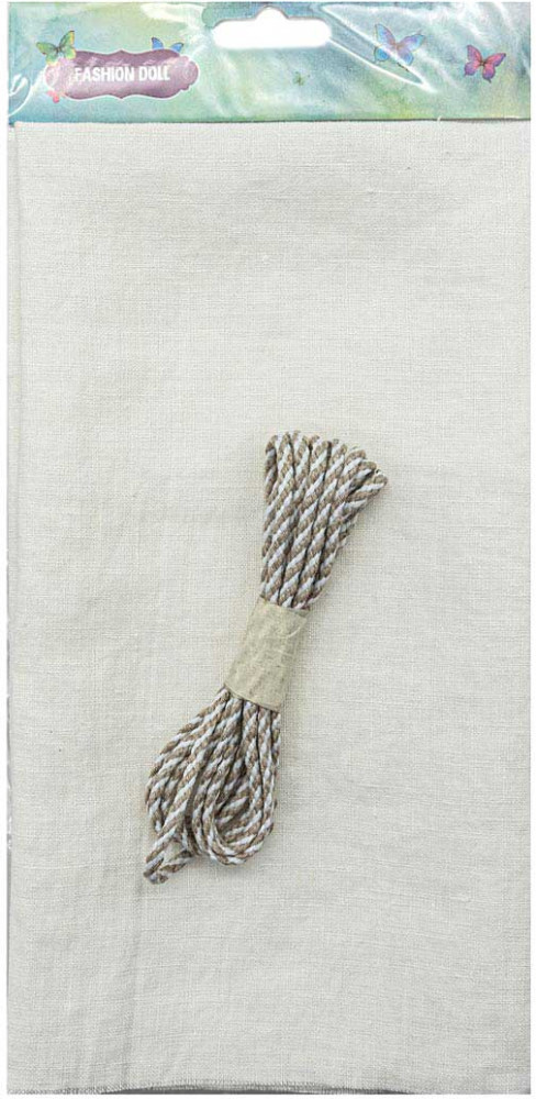 Набор для творчества «Ткань лён со шнуром» | Sovushka