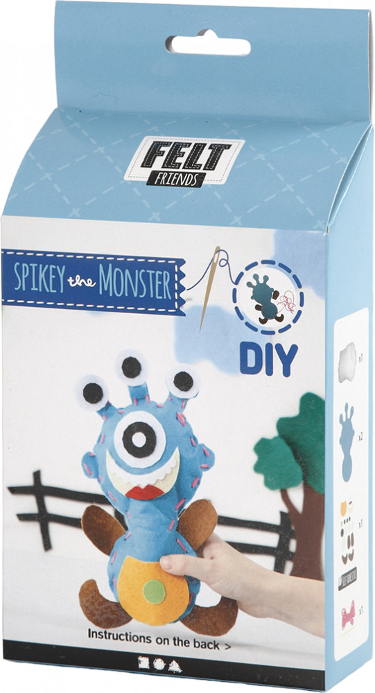 Набор для творчества из фетра «Веселые друзья. Голубой монстр» | Creative