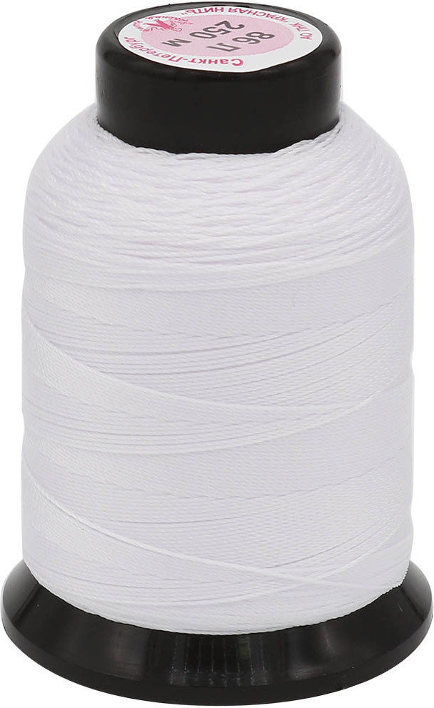 Нить особо прочная, цвет белый 001 | ПНК «Красная нить»