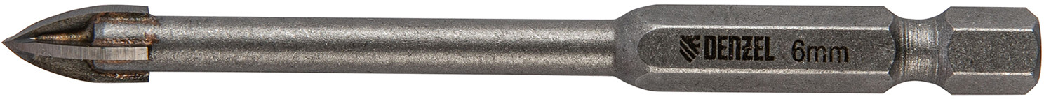 Сверло по керамической плитке | Denzel