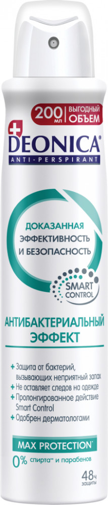 Дезодорант «Антибактериальный эффект» | Deonica