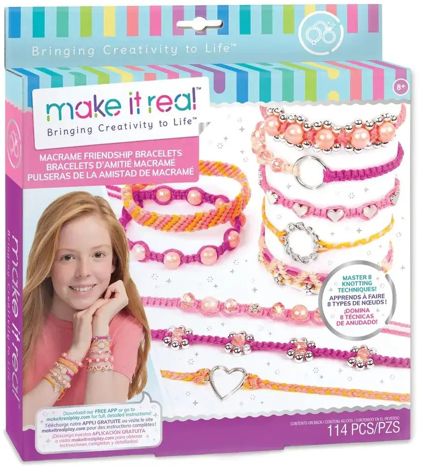 Набор для создания браслетов «Дружба» | Make it real