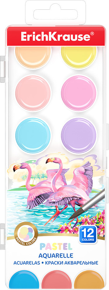 Краски акварельные «Pastel» | Erich Krause