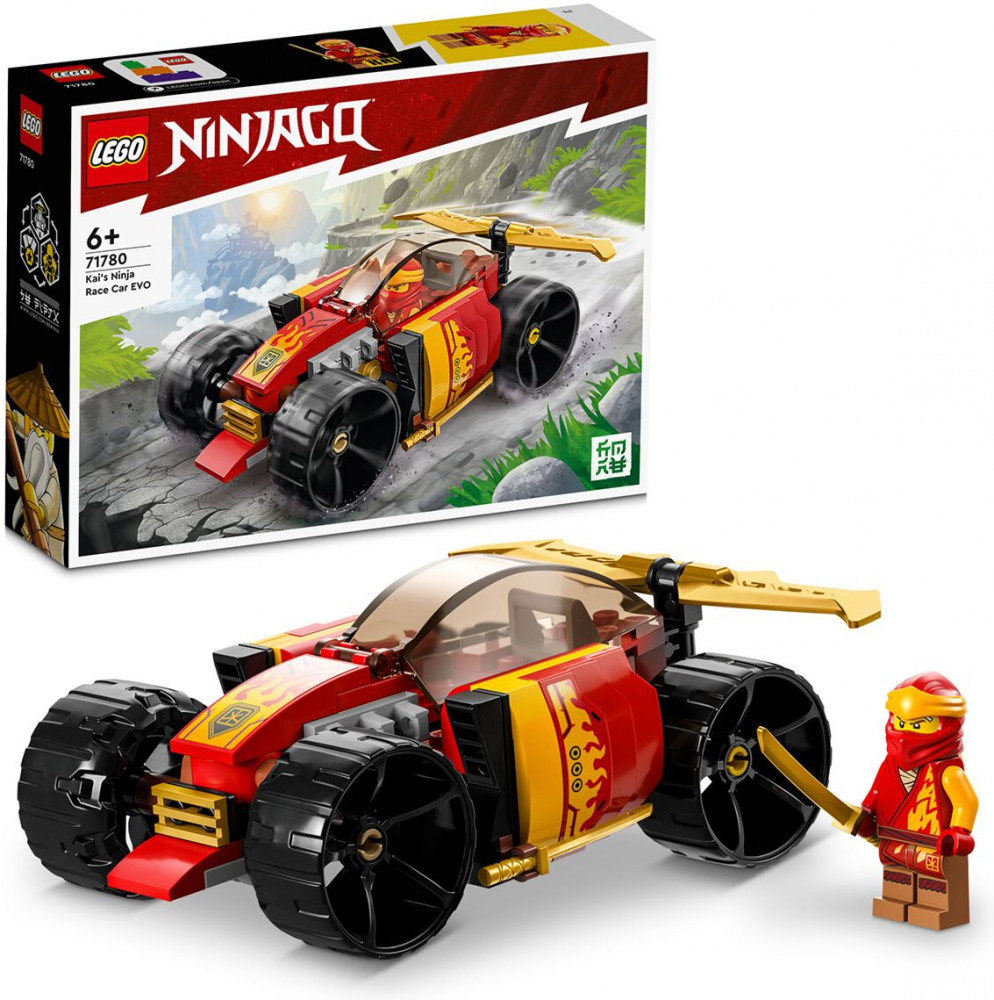 Конструктор Ninjago 71780 Гоночный автомобиль Кая. Kai’s Ninja Race Car EVO | LEGO Ninjago | LEGO (ЛЕГО)