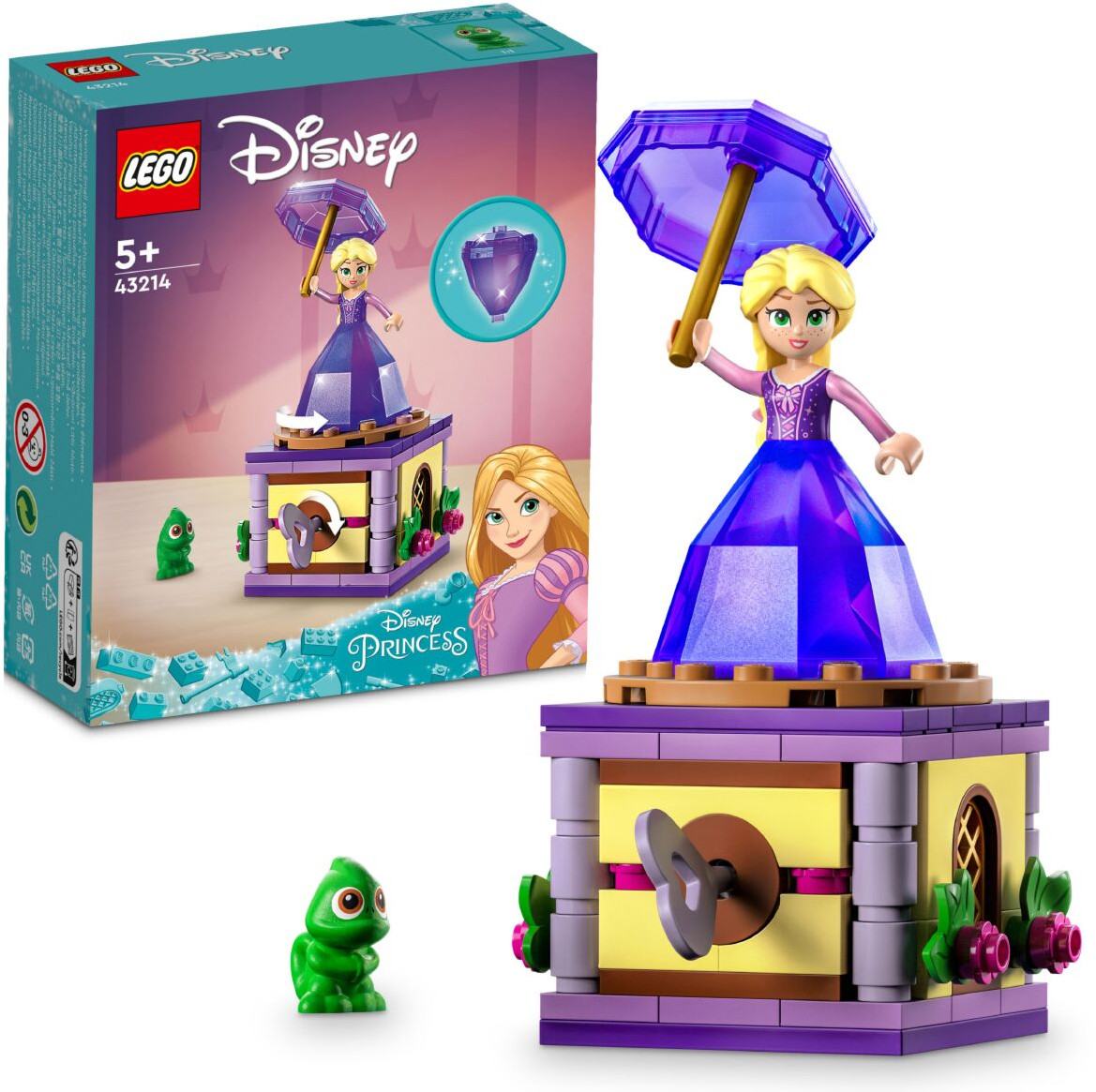 Конструктор Disney Princess 43214 Танец Рапунцель. Twirling Rapunzel | LEGO Disney Princesses | LEGO (ЛЕГО)