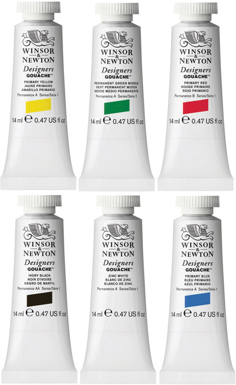 Гуашь художественная | Designers gouache | Winsor&Newton