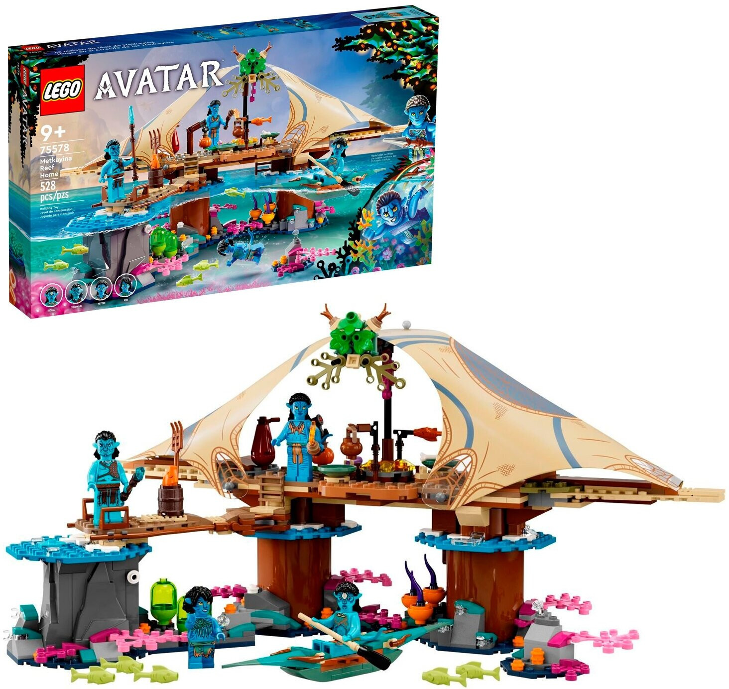 Конструктор LEGO® Avatar 75578 Дом Меткайина на рифе. Metkayina Reef Home | LEGO Avatar | LEGO (ЛЕГО)