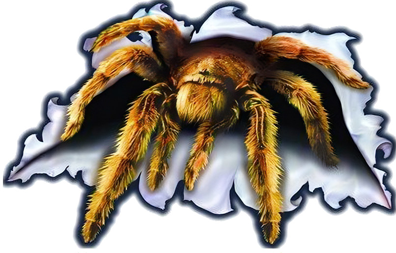 Наклейка на машину «Паук» | A-sticker