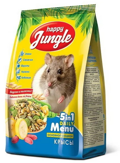 Корм для крыс | Happy Jungle