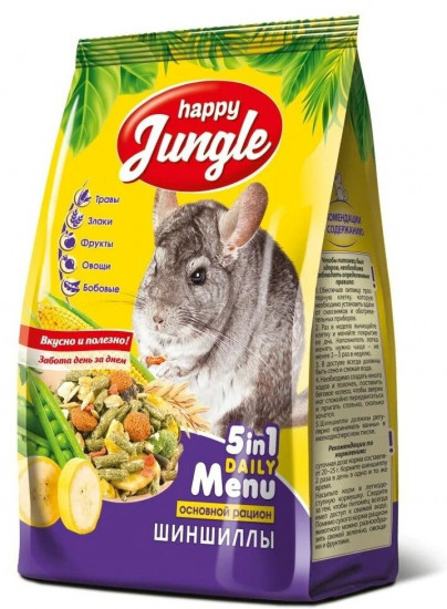 Корм для шиншилл