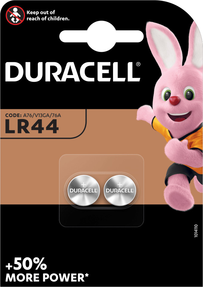 Набор батареек щелочных LR44 | Duracell