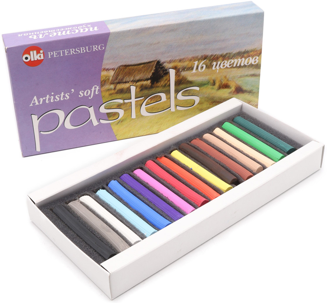 Набор пастели художественной № 13 «Ассорти» | Soft | Olki