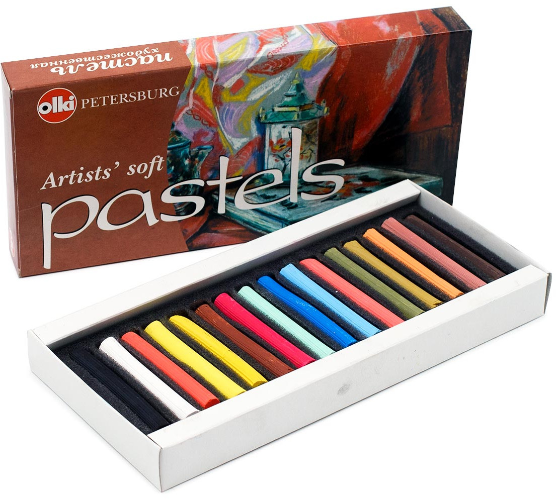 Набор пастели художественной № 22 «Ассорти» | Soft | Olki