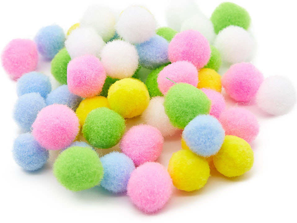 Набор помпонов декоративных «Пастель» | Astra&Craft